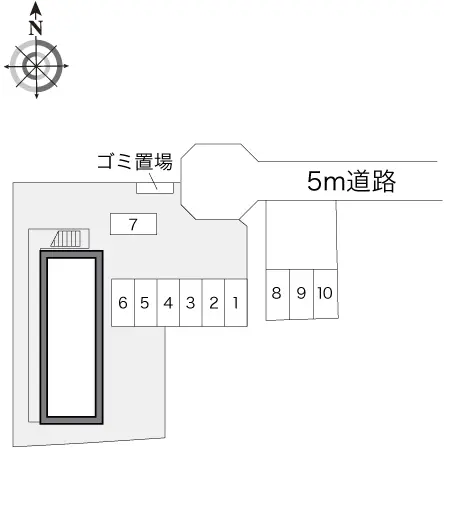 ★手数料０円★柏市西原６丁目　月極駐車場（LP）